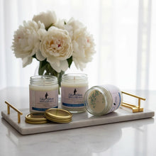 Granja de árboles de Navidad ~ Vela de soja natural vertida a mano en tarro mediano