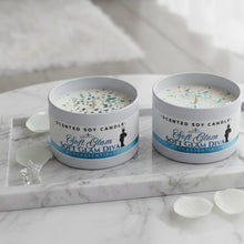 Granja de árboles de Navidad ~ Vela de soja natural vertida a mano en tarro mediano