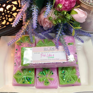 🪷 Pink Lotus & Lime ~ Scented Melting Wax Bar
