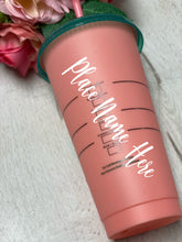 Flamingo Stand Tall Darling ~ Personalized Custom Design Reusable Starbucks Cup
