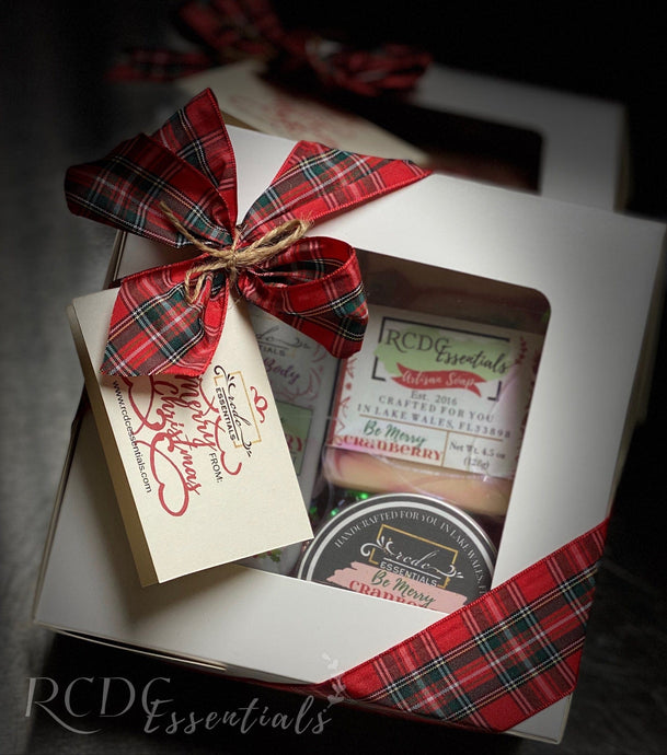 Be Merry Cranberry ~  Gift Set