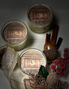 Warm & Cozy ~ Natural Hand Poured Soy Candle
