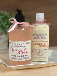 Liquid Hand Soap & Lotion Combo~ Secret Wishes