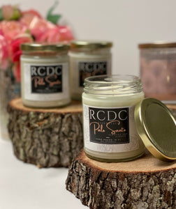 Palo Santo scented Natural Hand Poured Soy Candle