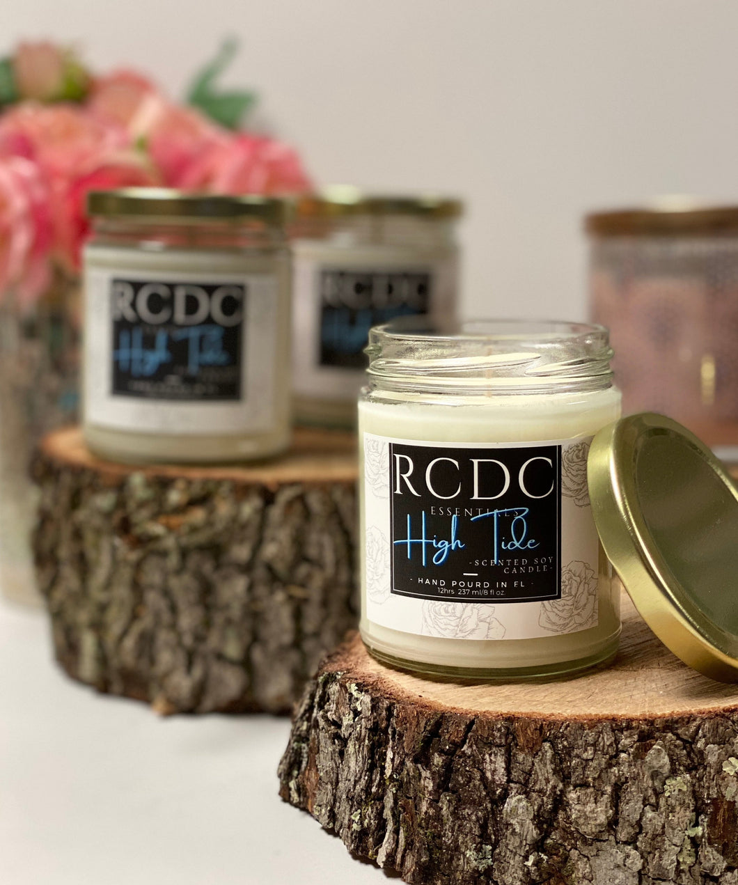 High Tide scented Natural Hand Poured Soy Candle