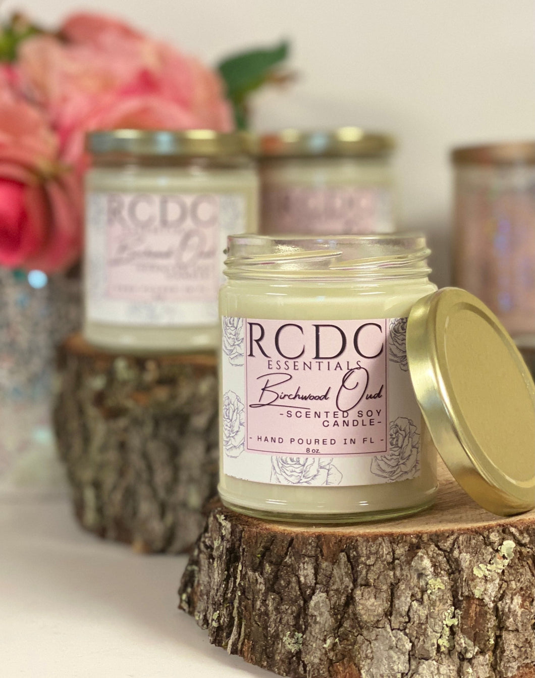 Birchwood Oud ~ Natural Hand Poured Soy Candle