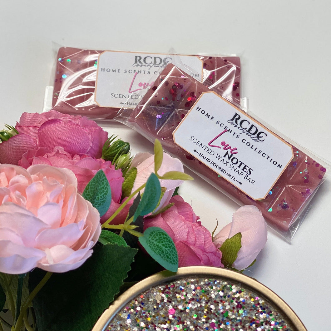 Love Notes ~ Scented Melting Wax Bar
