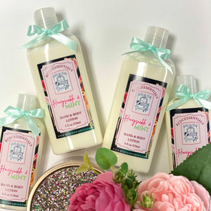 Honeysuckle & Mint~ Natural Hand & Body Lotion