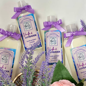 Vanilla Lavender ~ Natural Hand & Body Lotion