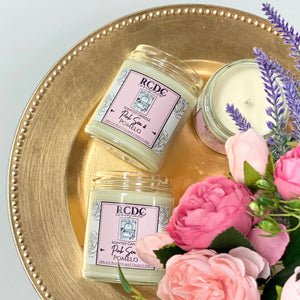 Pink Sea & Pomelo ~ Natural Hand Poured Soy Candle