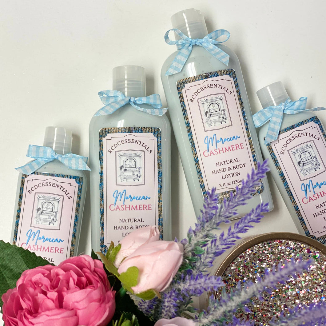 Moroccan Cashmere ~ Natural Hand & Body Lotion