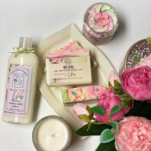 (Only 2 Left) Basketful Of Lilies~  Handmade Cold Process Goat's Milk Bar Soap