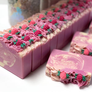 (Only 1 Left) Berry Twist ~ Handmade Goat's Milk Cold Process Soap