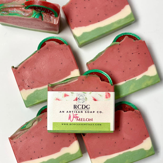 (Only 1 Left) Watermelon ~ Handmade Goat's Milk Cold Process Soap