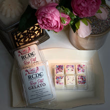 Rose Petal Gelato  ~ Scented Melting Wax Tarts