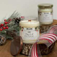 Baby It's Cold Outside ~ Natural Hand Poured Soy Candle Lg. Jar