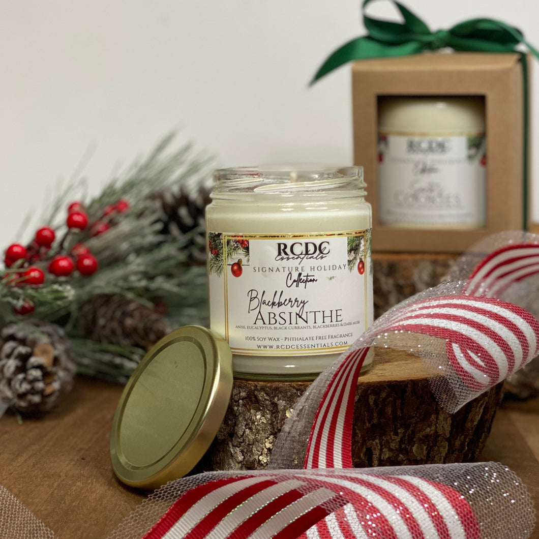 Blackberry [Absinthe] ~ Natural Hand Poured Soy Candle