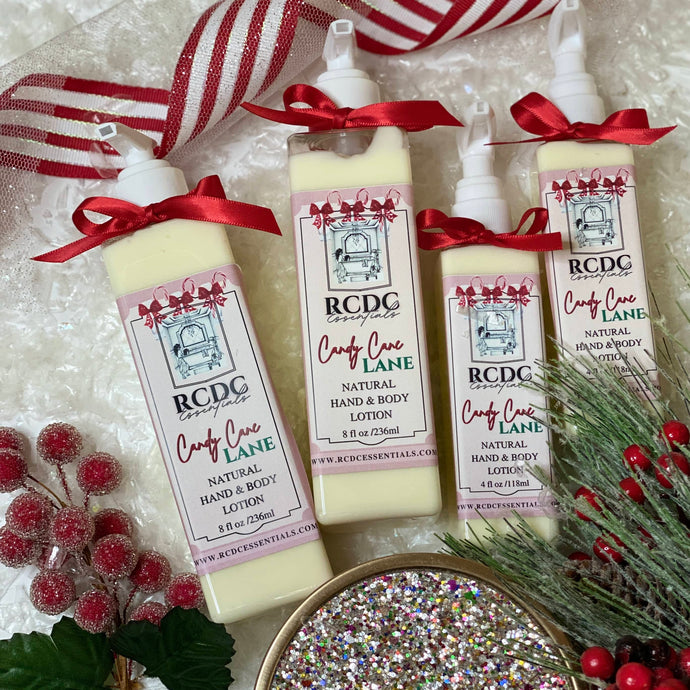 Candy Cane Lane ~ Luxury Natural Hand & Body Lotion