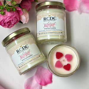 XOXO ~ Natural Hand Poured Soy Candle Med. Jar