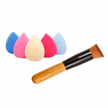 Cream Concealer 15 Color Palette/Water Sponge/Powder Brush