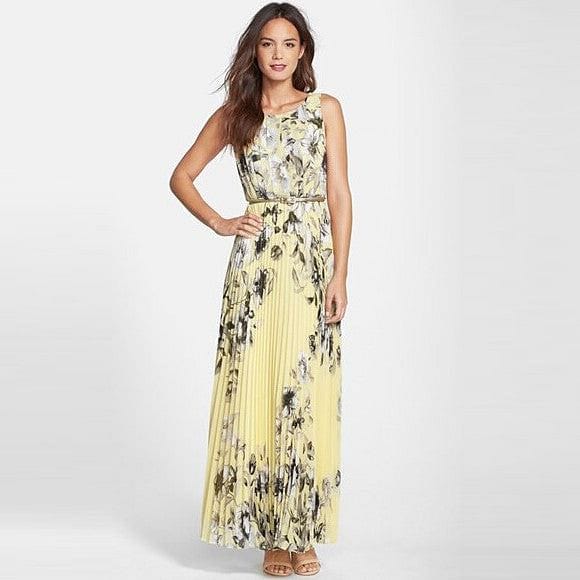 Eliza j 2025 chiffon maxi dress