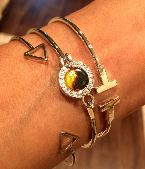 Zoey Gold Stackable fashion bracelet set of 3
