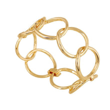 Blair 18k Gold plated link bracelet