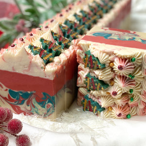 WILLIAMSBURG Handmade Cold Process Soap ~ From The Christmas Towns Collection